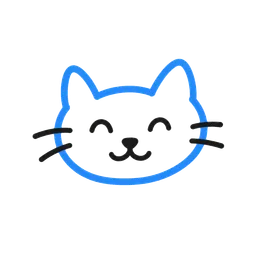Cat doodle illustration