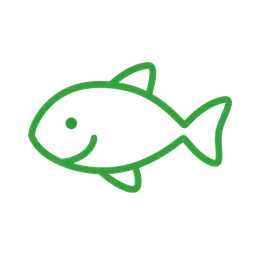 Fish doodle illustration