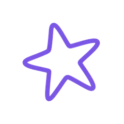Star doodle illustration